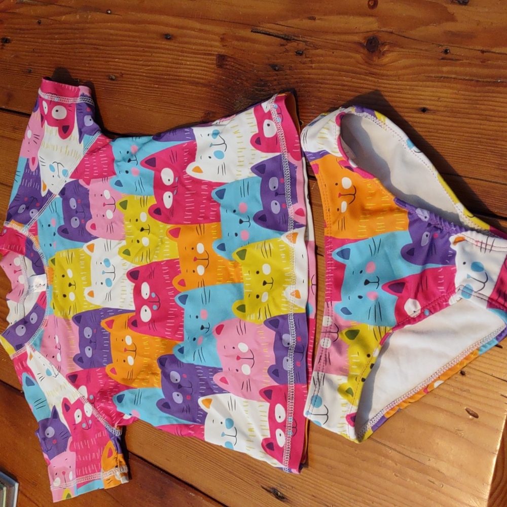Sunshine swing 2 pc sz 5 shirt kini